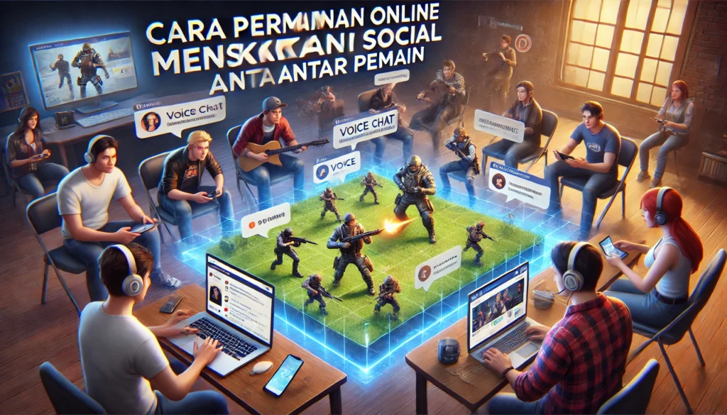 Cara Permainan Online Meningkatkan Interaksi Sosial Antar Pemain